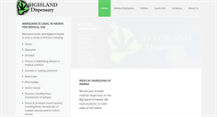 Desktop Screenshot of bigislanddispensary.com