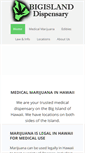 Mobile Screenshot of bigislanddispensary.com